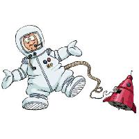 Pixwords The image with space, space suit, cosmos, shuttle Dedmazay - Dreamstime