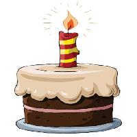 Pixwords The image with birthday, one Dedmazay - Dreamstime