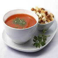 Pixwords The image with lunch, eat, food, soup, croutons Viorel Dudau (Dudau)