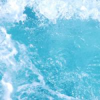 Pixwords The image with blue, wave, waves Ahmet Gündoğan - Dreamstime