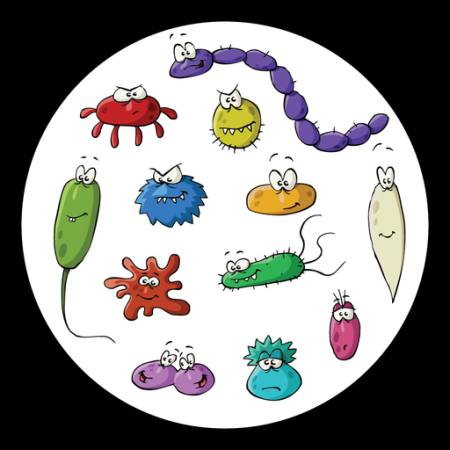 bugs, microscope, slime, virus Dedmazay - Dreamstime