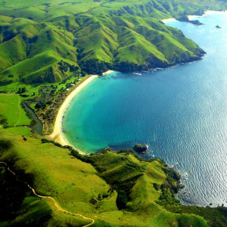 water, sea, ocean, beach, green, mountain, bay Cloudia Newland - Dreamstime