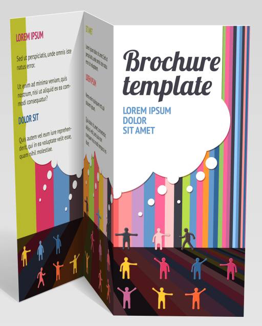 print, brochure, template, lorem, ipsum, dolor Meganeura