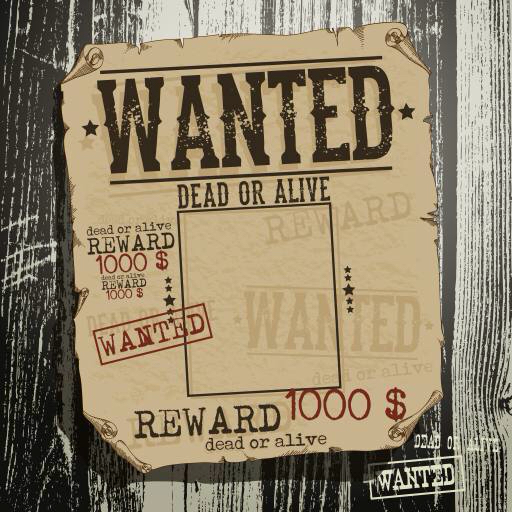 poster, wanter, dead, alive, reward Aqua