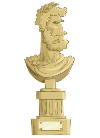 statue, man, bust, gold Dedmazay - Dreamstime