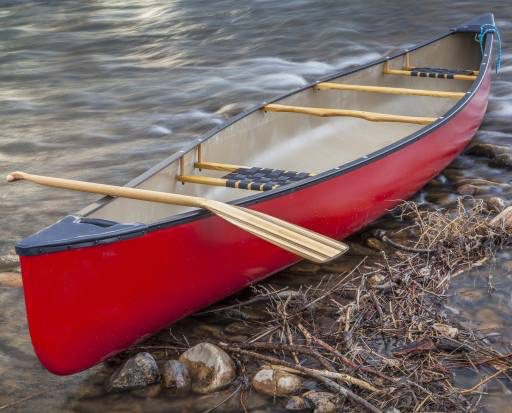 boat, water, river, rocks, red Marek Uliasz (Marekuliasz)