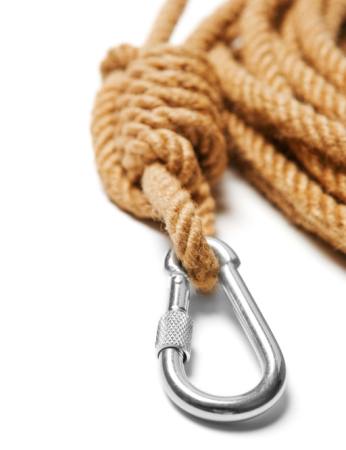 carabiner, rope, steel,  Jocic - Dreamstime