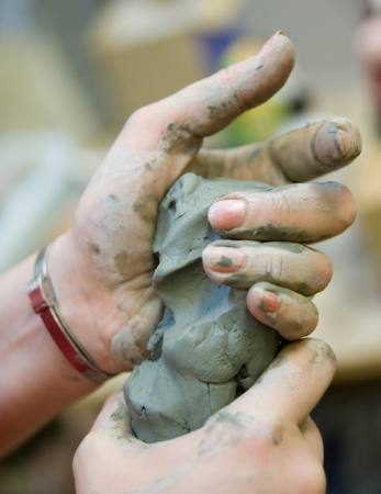 build, hands, mud Aleksander Chernuho - Dreamstime