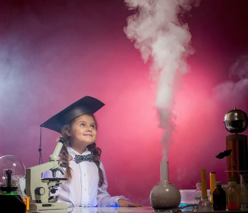 girl, experiment, laboratory, hat, pink Wisky