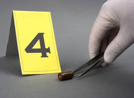 bullet, number, four, hand, yellow Aleksandar Kosev - Dreamstime