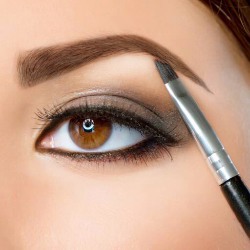 eye, eyebrow, pen, face, woman Subbotina