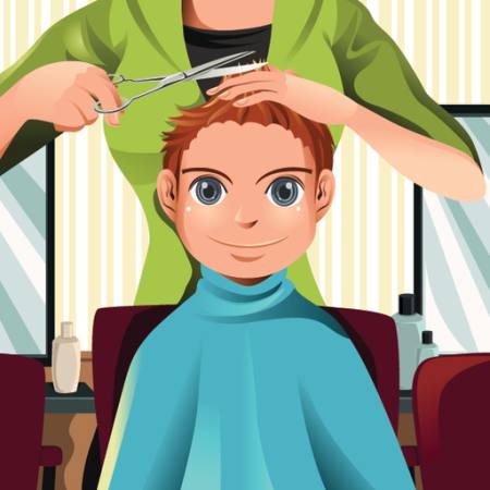 hair, barber, child, kid, scrisors, cut Artisticco Llc - Dreamstime