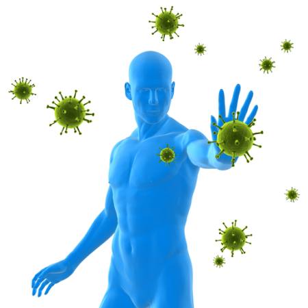 virus, immunity, blue, man, sick, bacteria, green Sebastian Kaulitzki - Dreamstime