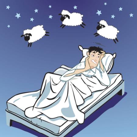 sleep, sheep, stars, bed, man Norbert Buchholz - Dreamstime