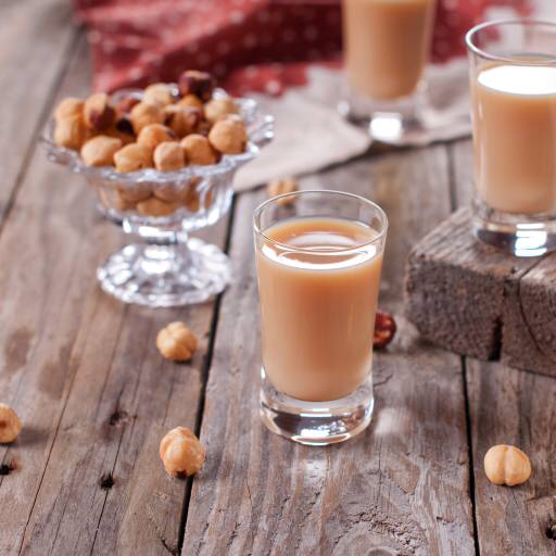 glass, glasses, cup, almonds, drink, drinks, food, desert Oxana Denezhkina (Nolonely)