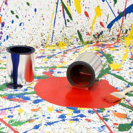 paint, colors, bucket, buckets, red, spill Photoeuphoria - Dreamstime
