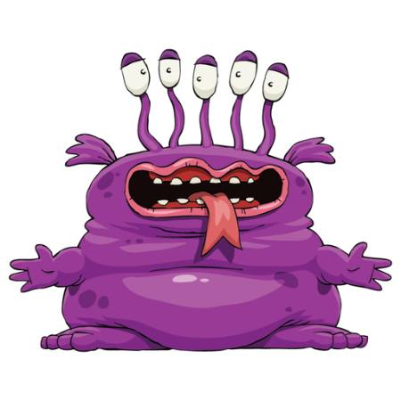 eyes, monster, purple Dedmazay - Dreamstime