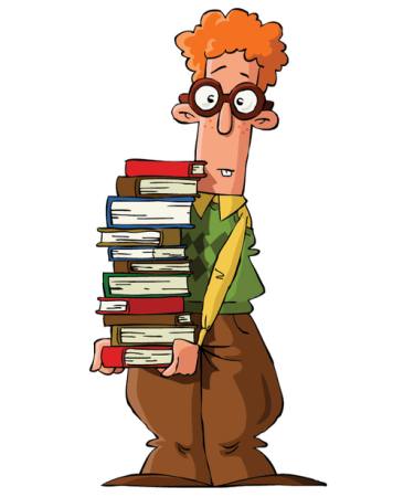 books, glasses, man Dedmazay - Dreamstime