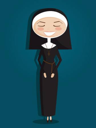 church, woman, nun, black Karola-eniko Kallai - Dreamstime