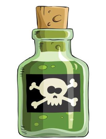 green, bottle, skull Dedmazay - Dreamstime