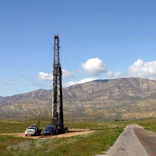 tower, car, nature, mountain, mountains, road, truck Rancho