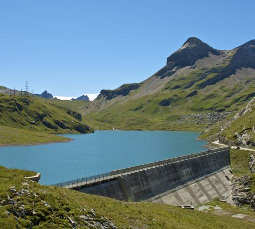 dam, water, mountain, mountains, river, green Asdf_1