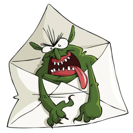 envelope, monster, letter Dedmazay - Dreamstime