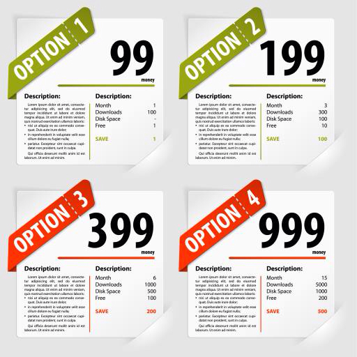 option, description, banner, coupon, text, paper Aleksey Telnov (Talex_des)