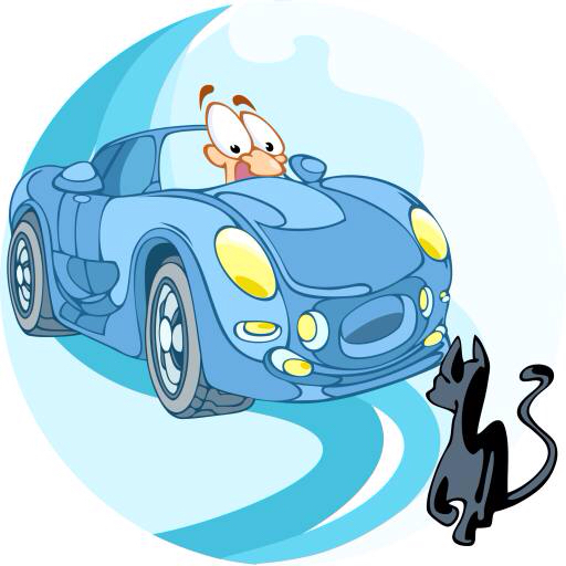 car, drive, cat, animal Verzhh