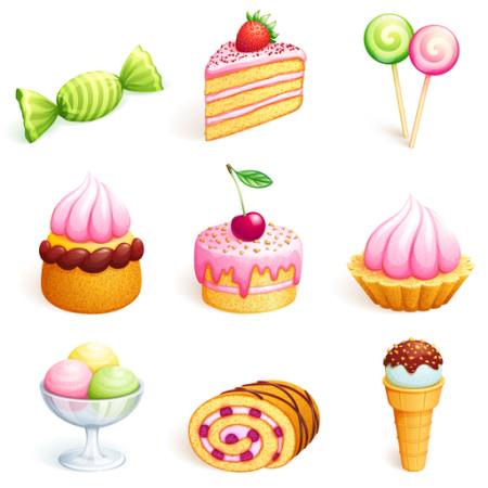 cake, sweets, candy, ice cream, cupcake Rosinka - Dreamstime
