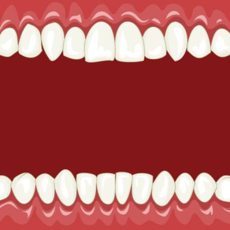 mouth, white, red, teeth Dedmazay - Dreamstime