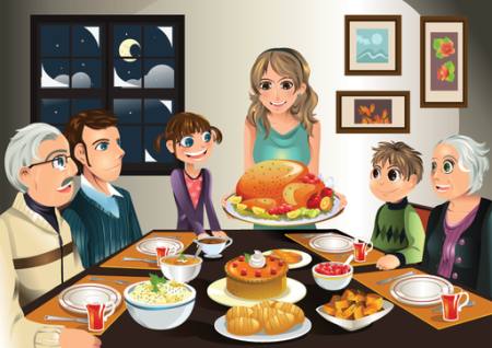 dinner, turkey, family, woman, girl, meal Artisticco Llc - Dreamstime