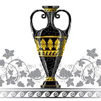 cup, black, yellow Mariia Pazhyna - Dreamstime