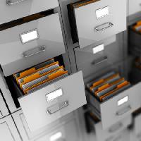 files, file room, folders Madmaxer - Dreamstime