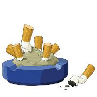 Pixwords The image with tray, smoking, cigare, cigare butt, ash Dedmazay - Dreamstime