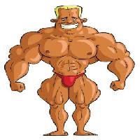 Pixwords The image with muscles, body, man, strong Dedmazay - Dreamstime