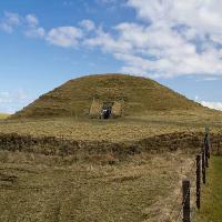 Pixwords The image with mountain, bunker, field, fence, tomb John Braid (Johnbraid)