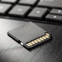 Pixwords The image with card, sd, mmc, pc, laptop, slot, plastic, black Chimpinski - Dreamstime