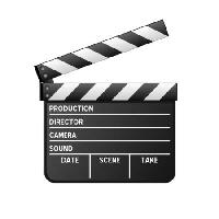 Pixwords The image with board, production, director, camera, date, scene, take, black, white Roberto1977 - Dreamstime