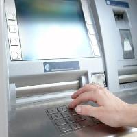 Pixwords The image with hand, keypad, numbers, scrren, atm, card, credit Roman Milert - Dreamstime