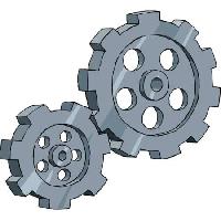 Pixwords The image with cogs, round, shape, object Dedmazay - Dreamstime