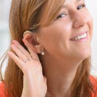 woman, ear, listen, hand, happy, smile Monika Wisniewska (Amaviael)