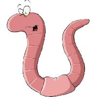 worm, earth, eyes, cartoon Dedmazay - Dreamstime