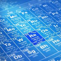 Pixwords The image with table, periodic table, periodic, elements, blue Anna Penigina (Outline205)