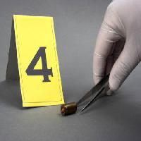 bullet, number, four, hand, yellow Aleksandar Kosev - Dreamstime