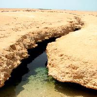 water, crack, land, landscape Vodoley1980