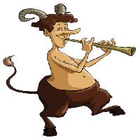 faun, human, happy, mithology, goat, horns Dedmazay - Dreamstime