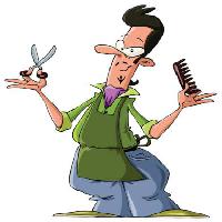 barber, hair, cutters, man, scisors, brush Dedmazay - Dreamstime