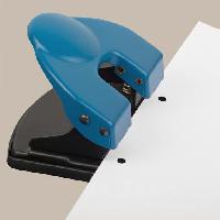 blue, tool, office, object, paper, hole, black Burnel1