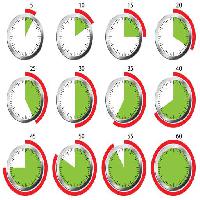 Pixwords The image with time, clock, seconds, second, green, red, circle Rasà Messina Francesca (Francy874)